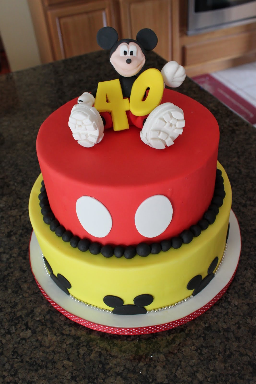 Mickey Mouse Cake Decoration Ideas